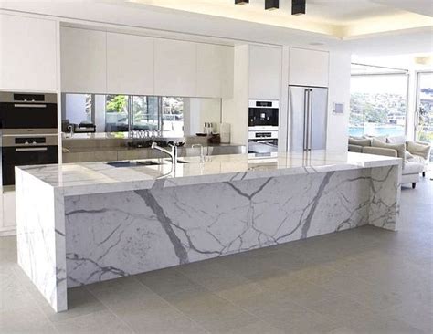 Transform your home into luxury living | Marble kitchen island, Kitchen marble, Marble top ...