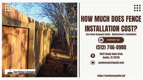 How Much Does Fence Installation Cost?