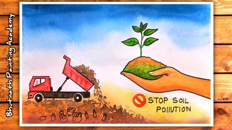 Soil Pollution Diagram