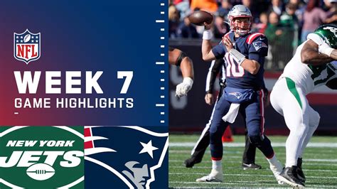 Jets vs. Patriots Week 7 Highlights | NFL 2021 - Win Big Sports