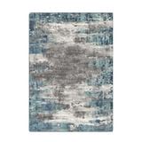 MCOW Area Rugs for Bedroom 8x10 Abstract Machine Washable Vintage Rugs Distressed Modern Print ...