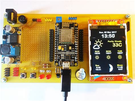 ESP8266 WiFi Module ( ESP8266 DevKit or NodeMCU ) TFT LCD 2.2 Inch : TFT01-2.2SP from ...