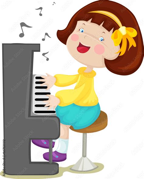 Music Keyboard Clipart - Hands Playing Piano Clipart - Free - Clip Art Library