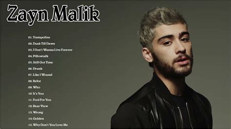 Zayn Malik Greatest Hits Full Album 2021 - Zayn Malik Best Songs ...