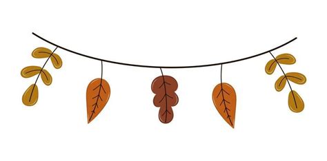 Leaf Garland Vector Art, Icons, and Graphics for Free Download