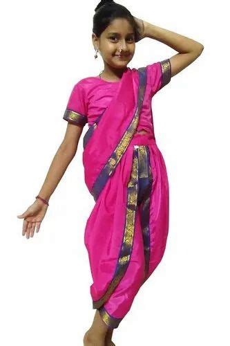 Girl Satin Lavani Dance Costumes at best price in New Delhi | ID: 21260820930