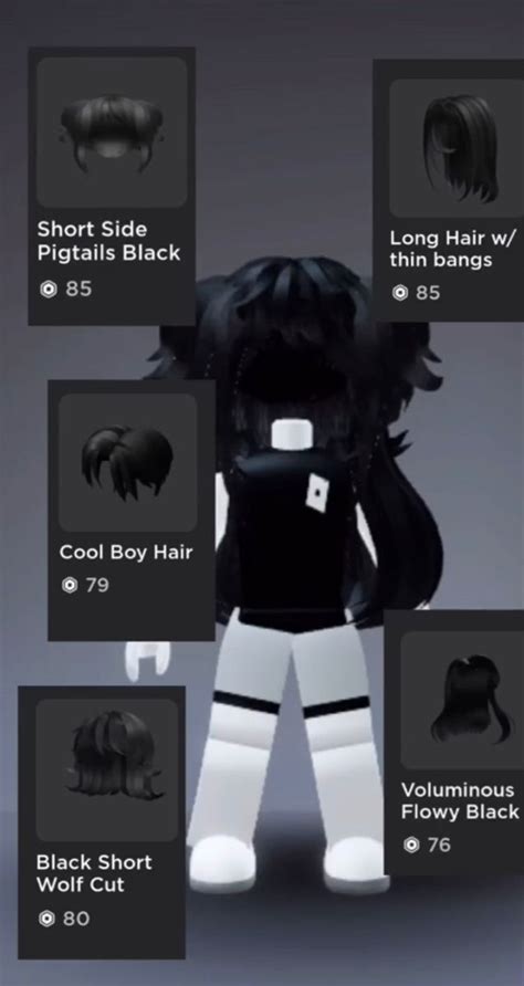 hair combo | Roblox, Roblox pictures, Cool avatars