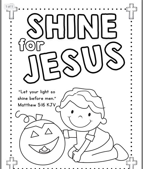 Printable Children's Church Activities