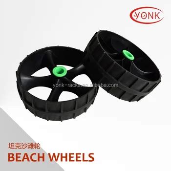 High Quality 10" Kayak Cart Wheels Rubber Beach Wheels Tank Wheels For ...