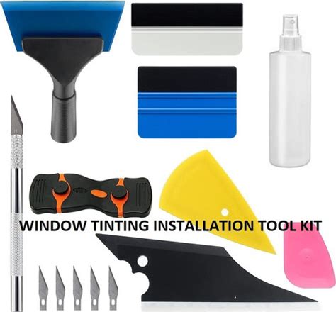 Deluxe Tool kit for installing Window tint on glass | Diy Pre Cut Tint