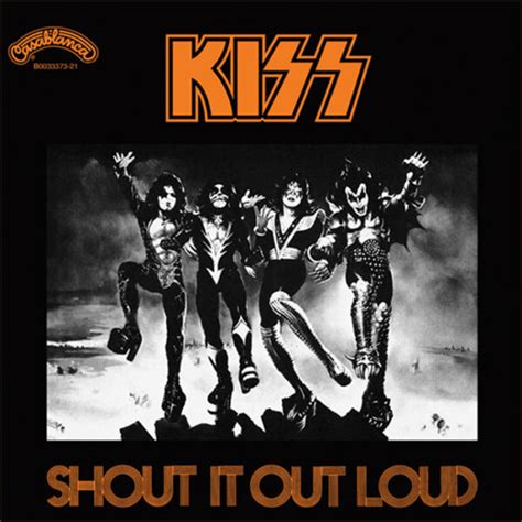 KISS: Shout It Out Loud (7″ Orange Vinyl) – Rue Morgue Records