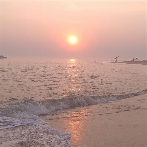 Sunset at Cape May point, NJ; from Wilden Beach : pics