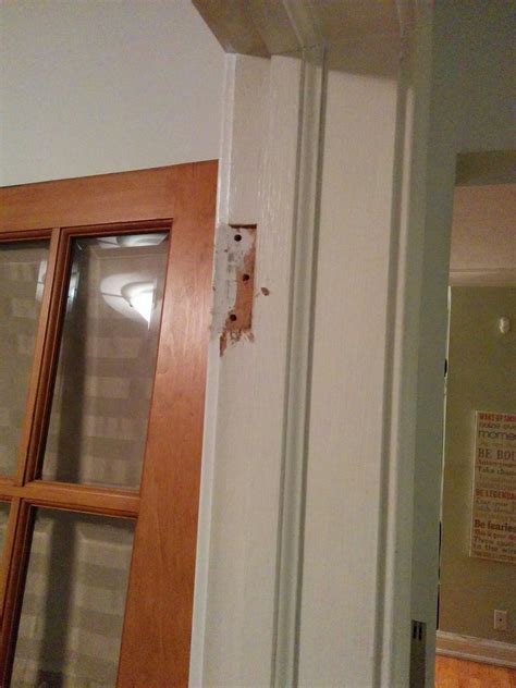 How do I repair a door frame? - Home Improvement Stack Exchange