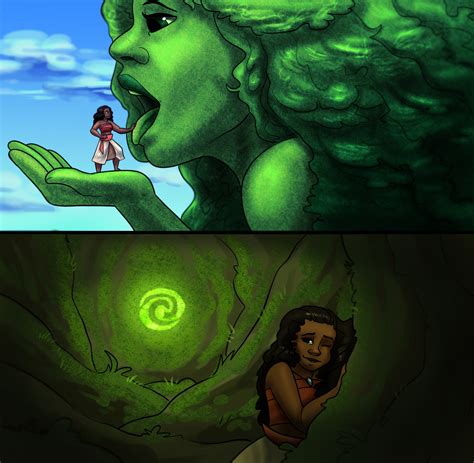 In the Heart of Tefiti (Moana Spoilers) by VoraciousPanda on DeviantArt