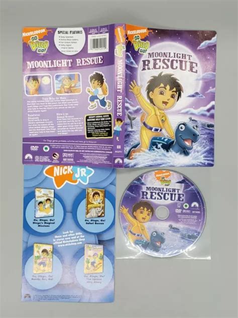 GO, DIEGO GO - Moonlight Rescue (DVD, 2008) kein Koffer kein Tracking ...