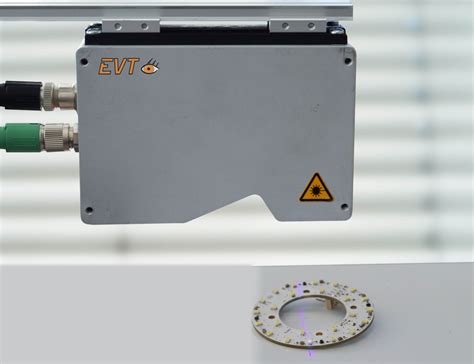 Laser line 3D sensor operates at up to 100kHz at full measureme...