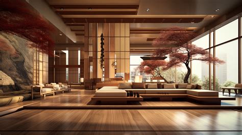 Japanese style lobby design | Japanese home design, House architecture design, Home building design