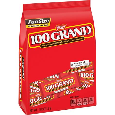 100 Grand Chocolate Candy Bars, 11 Oz. - Walmart.com - Walmart.com