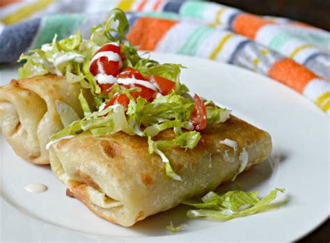 The Best Pork Chimichangas Recipe with Salsa Verde - My Latina Table