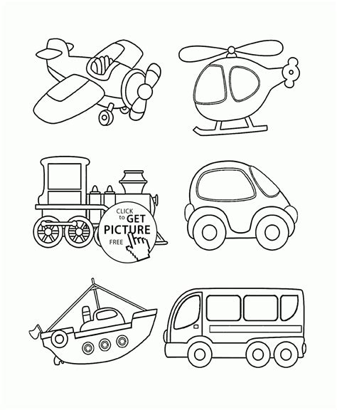 Printable Transportation Coloring Pages at GetColorings.com | Free printable colorings pages to ...