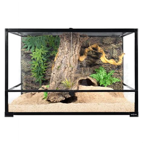 REPTI ZOO 90 Gallon 36" X 24" X 24" Large Reptile Terrarium Upgrade ...