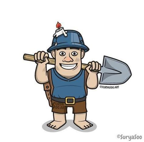 Miner Fanart, Credit to @SURYASOO.ART : r/ClashRoyale