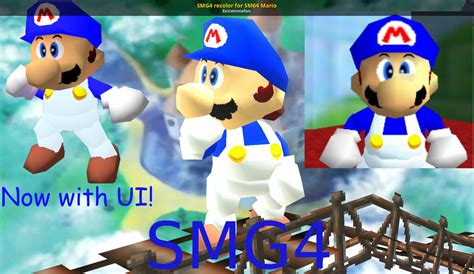 SMG4 recolor for SM64 Mario [Super Smash Bros. (Wii U)] [Mods]