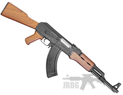 Cybergun Licensed Kalashnikov AK-47 Airsoft AEG Rifle W/ Electric ...