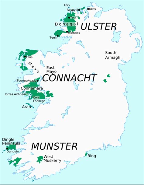 Map Of Connemara Ireland | secretmuseum