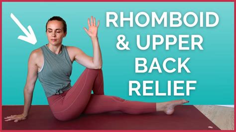 Yoga for Rhomboid & Upper Back PAIN 10 min Fix and Relief - Clearly Yoga