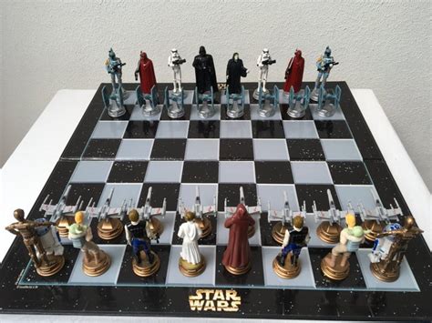 May the Force be with you when you play on Star War Chess Set..