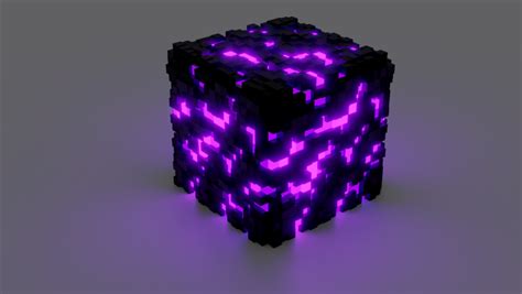 Minecraft Crying Obsidian Texture