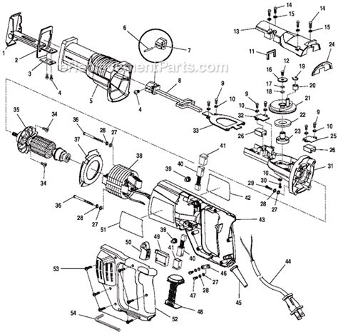 Ryobi Reciprocating Saw | RJ160V | eReplacementParts.com