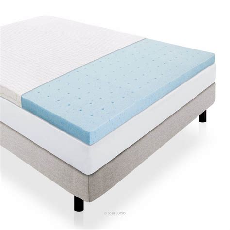 Lucid Gel Infused Memory Foam Mattress Topper Review