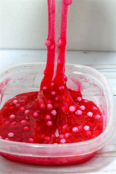 BEST Red Slime Recipe! Learn How To Make Slime Kids Will Love - Fun ...