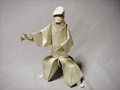 origami human ~ origami instructions art and craft ideas