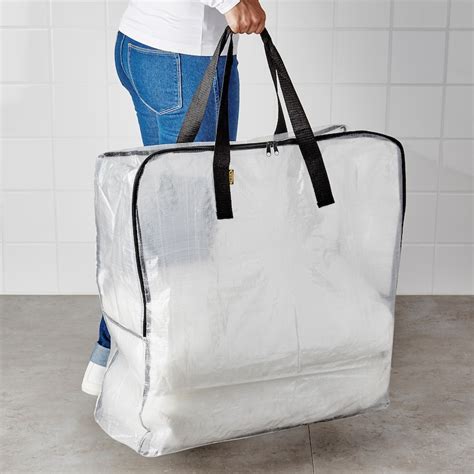 DIMPA storage bag, clear, 25 ½x8 ¾x25 ½" - IKEA