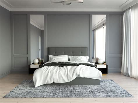 10 Rug Colors to Complete Your Gray Bedroom in Style - roomdsign.com