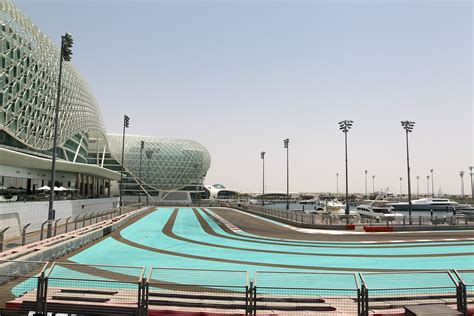 Stunning venue, the home of the F1 track in Abu Dhabi, where this year ...