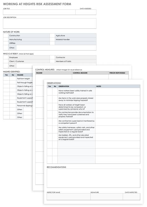 35+ Free Risk Assessment Forms | Smartsheet