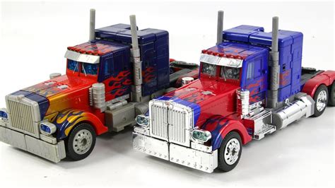 Transformers Tribute 10th Anniversary Exclusive Leader Optimus Prime Truck Car Robot Toys - YouTube