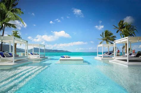 세계 최고의 호텔 수영장 25 | Hotel pool, Beach honeymoon destinations, Private island resort