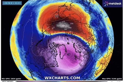 Exact date Polar Vortex will bring 12 days of snow and blizzards to ...