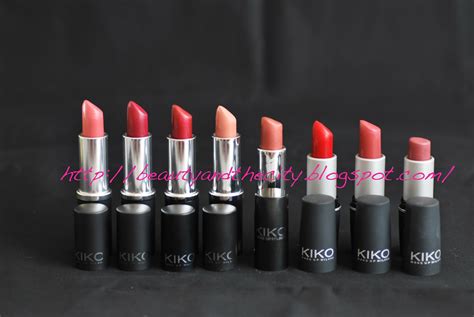 Beauty And The City: Lipstick Swatches II - KIKO