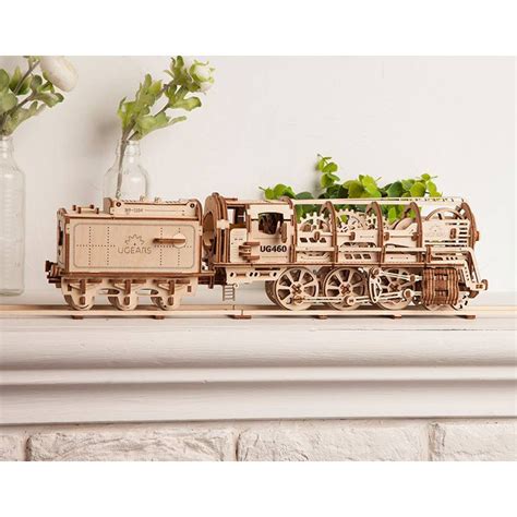 UGears Locomotive with Tender | The most extravagant Ugears model yet!