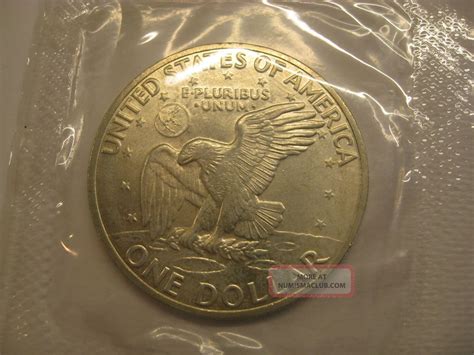 1971 Eisenhower Uncirculated Silver Dollar " Blue Ike