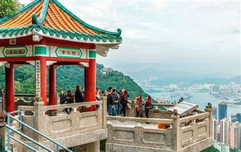 Victoria Peak in Hong Kong - the highest point of the island in China
