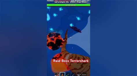 Raid Boss Terrorshark Blox fruits - YouTube