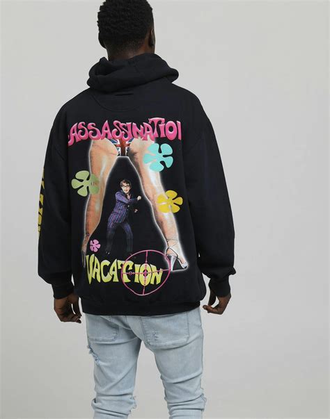 Drake Scorpion Merch Powers Assassination Hood Dark Navy | Culture Kings US