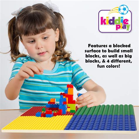 Building Blocks Table for Kids 7 in 1 Multi Toddler Activity Table Set ...